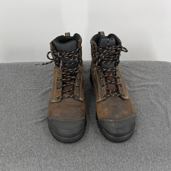 Ariat Shoes - ARIAT Women's 8.5B Treadfast 6" Waterproof Steel Toe Safety Work Brown Boot